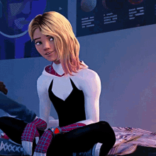 Across The Spiderverse Miles Morales GIF - Across The Spiderverse Miles Morales Gwen Stacy GIFs