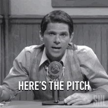 Heres The Pitch Mikey Day GIF - Heres The Pitch Mikey Day Saturday Night Live GIFs