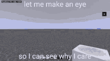 eye why do i care dont care