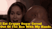 station19 andy herrera i eat crappy sugar cereal out of the box with my hands sugar cereal