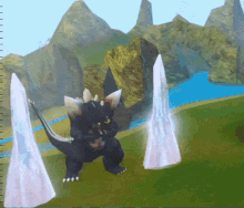 Save The Earth Melee Godzilla GIF - Save The Earth Melee Godzilla Spacegodzilla GIFs