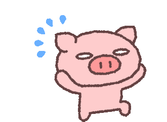 Butata Pig Sticker - Butata Pig Worried Stickers