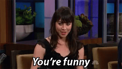 You'Re Funny GIF - Youre Funny Lol Aubrey Plaza - Discover & Share GIFs