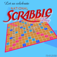 Celebrate National Scrabble Day GIF - Celebrate Scrabble Day National Scrabble Day GIFs