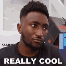 Really Cool Marques Brownlee GIF - Really Cool Marques Brownlee Its Dope GIFs