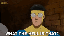 What The Hell Is That Mark Grayson GIF - What The Hell Is That Mark Grayson Invincible GIFs