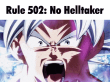 Rule 502 No Helltaker GIF - Rule 502 No Helltaker GIFs
