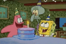 Birthday Spongebob GIF - Birthday Spongebob Patrick GIFs