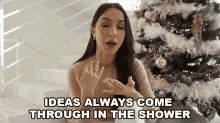 ideas always come through in the shower coco lili thinking in the shower shower thoughts