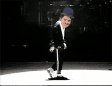Chaplin Moonwalk GIF