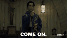Come On Father Paul GIF - Come On Father Paul Midnight Mass GIFs
