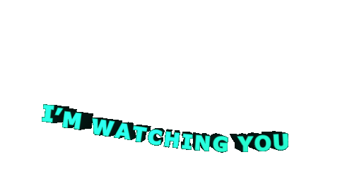 Im Watching You I See You Sticker - Im Watching You Watching You I See You Stickers