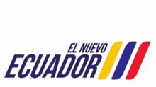 el nuevo ecuador logo with a clown in a polka dot costume