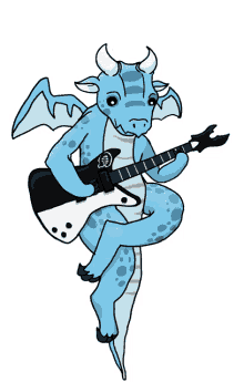 cog jam cog dragnerz guitar dragon cog the dragon