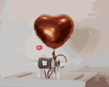 james burke hearts balloon love likes