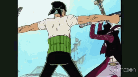 Mihawk Yoru GIF - Mihawk Yoru Battle - Discover & Share GIFs