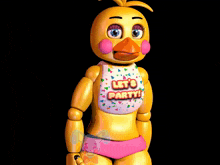 Toy Chica Fnaf GIF - Toy Chica Fnaf Fine I Guess You Are My Little Pogchamp GIFs