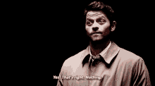 misha collins cas castiel yes thats right nothing spns13