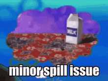 Skill Issue Milk GIF - Skill Issue Milk Spill Issue GIFs