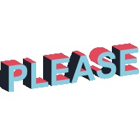 Please Beg Sticker - Please Beg Pretty Please Stickers