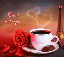 Good Morning Romantic GIF - Good Morning Romantic Coffee GIFs