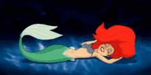 The Little Mermaid Ariel GIF - The Little Mermaid Ariel Roll GIFs