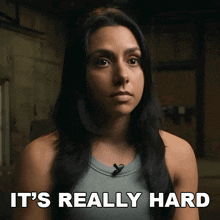 Its Really Hard Michelle Khare GIF - Its Really Hard Michelle Khare Its Difficult GIFs