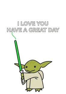 Yoda Cute Love Quote I Love You GIF