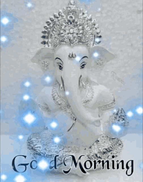 Ganpati good deals morning images