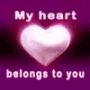 My Heart Belongs To You Love GIF - My Heart Belongs To You Love Pink GIFs
