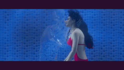 Invisible Kiss GIF - Amyra Dastur Mr X Bollywood GIFs