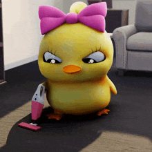 Meet Quack Lola GIF - Meet Quack Lola Cleaning GIFs