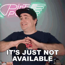 Its Just Not Available Dj Slope GIF - Its Just Not Available Dj Slope Daniel Ibbertson GIFs