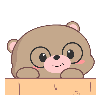 Baby Brown Sticker - Baby Brown Bear Stickers