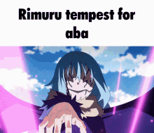 rimuru tempest rimuru tensura aba anime battle arena