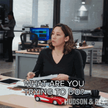 What Are You Trying To Do Sarah Truong GIF - What Are You Trying To Do Sarah Truong Hudson And Rex GIFs