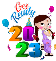 Get Ready2023 Chutki Sticker - Get Ready2023 Chutki Chhota Bheem Stickers