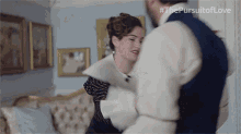 Hugging Linda Radlett GIF - Hugging Linda Radlett Lily James GIFs