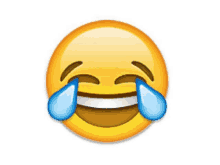 cursed laughing crying emoji | Sticker