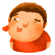 dunsky stickerboy face character love