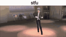 Stfu Persona GIF - Stfu Persona Persona4 GIFs