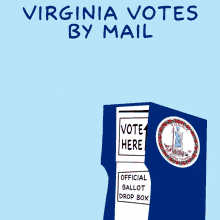 Virginia Votes By Mail Northern Cardinal GIF - Virginia Votes By Mail Northern Cardinal Virginia GIFs