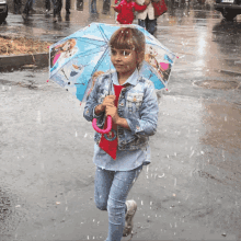 Princess In The Rain Umbrella GIF - Princess In The Rain Umbrella Raining GIFs