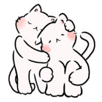 Hug Cuddle Sticker - Hug Cuddle Consoler Stickers