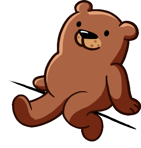 Bear Happy Sticker - Bear Happy Peace Stickers