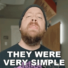 They Were Very Simple Ryan Bruce GIF - They Were Very Simple Ryan Bruce Fluff GIFs