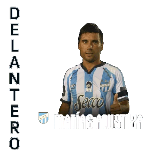Delantero Matías Alustiza Sticker - Delantero Matías Alustiza Liga Profesional De Fútbol De La Afa Stickers