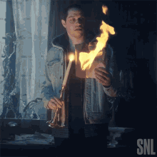 Burning Saturday Night Live GIF - Burning Saturday Night Live Fire GIFs