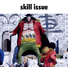 Skill Issue Blackbeard GIF - Skill Issue Blackbeard One Piece GIFs