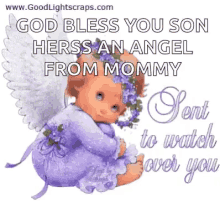 God Bless Angel GIF - God Bless Angel Mommy GIFs